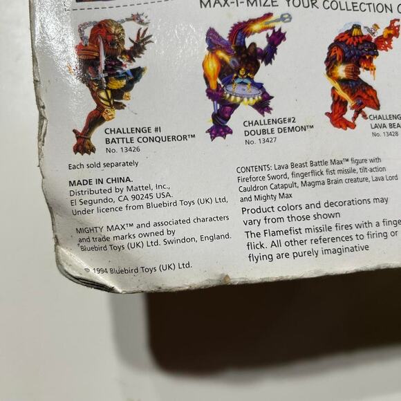 Vintage 1994 mighty max - Picture 7 of 8